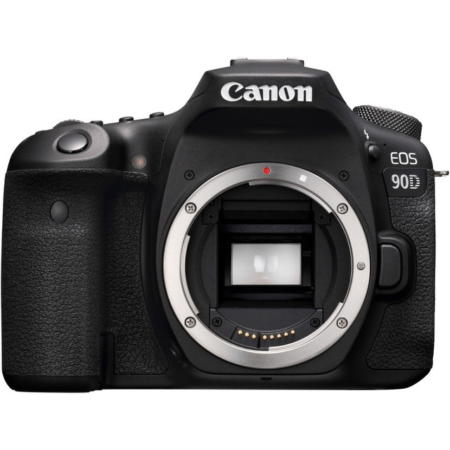 CANON USA, INC. 3616C002 Canon EOS 90D 32.5 Megapixel Digital SLR Camera Body Only - Black - Autofocus - 3in Touchscreen LCD - 6960 x 4640 Image - 3840 x 2160 Video - HD Movie Mode - Wireless LAN