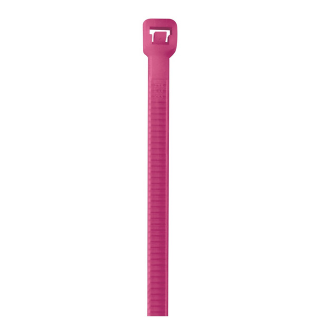 B O X MANAGEMENT, INC. CT433L Partners Brand Color Cable Ties, 5.5in, Fluorescent Pink, Case Of 1,000 B O X MANAGEMENT, INC. CT433L Partners Brand Color Cable Ties, 5.5in, Fluorescent Pink, Case Of 1,000