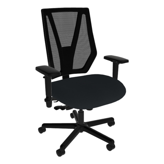 ANTHRO INTERNATIONAL, INC. DBA SITMATIC GM34MF VS PC 1L /21201 Sitmatic Goodfit Big And Tall Ergonomic Mesh High-Back Chair, Black