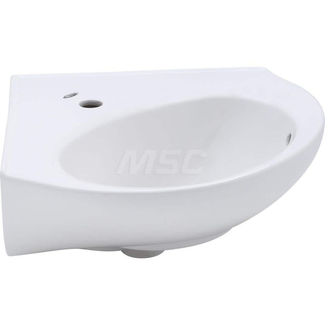 American Standard 9960070.020 Semi-Countertop Sink: Fireclay China