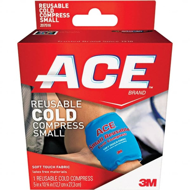 ACE MMM207516 Hot & Cold Packs; Pack Type: Cold ; Overall Length (Inch): 10.75 ; Overall Width: 5in ; Disposable: No ; Color: Blue ; Color: Blue; Blue