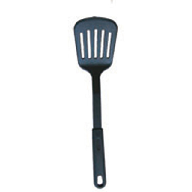 D. W. L. INTL TRADING INC. NC-WS Winco Slotted Nylon Spatula, 12in, Black