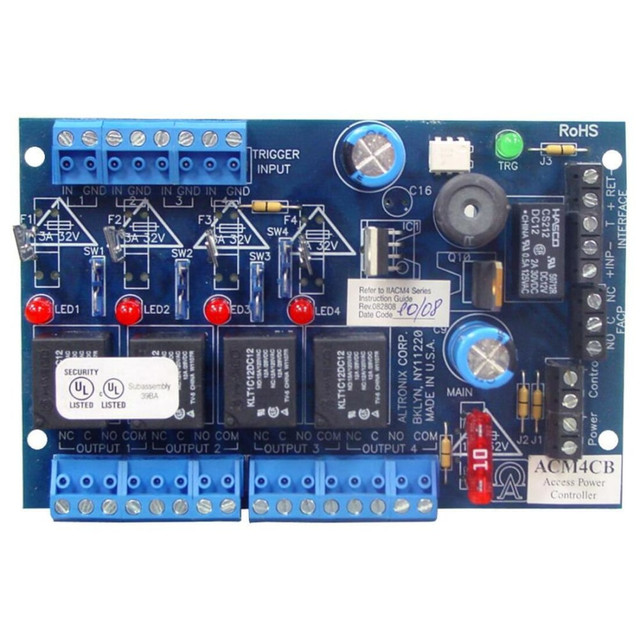 ALTRONIX CORPORATION ACM4CB Altronix ACM4CB Power Module ALTRONIX CORPORATION ACM4CB Altronix ACM4CB Power Module
