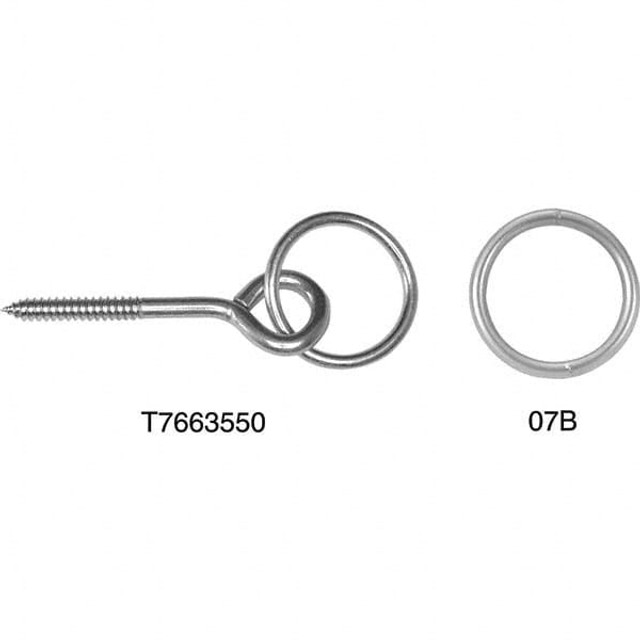 Campbell T7661361 Welding Rings; Finish: Zinc ; UNSPSC Code: 31162419