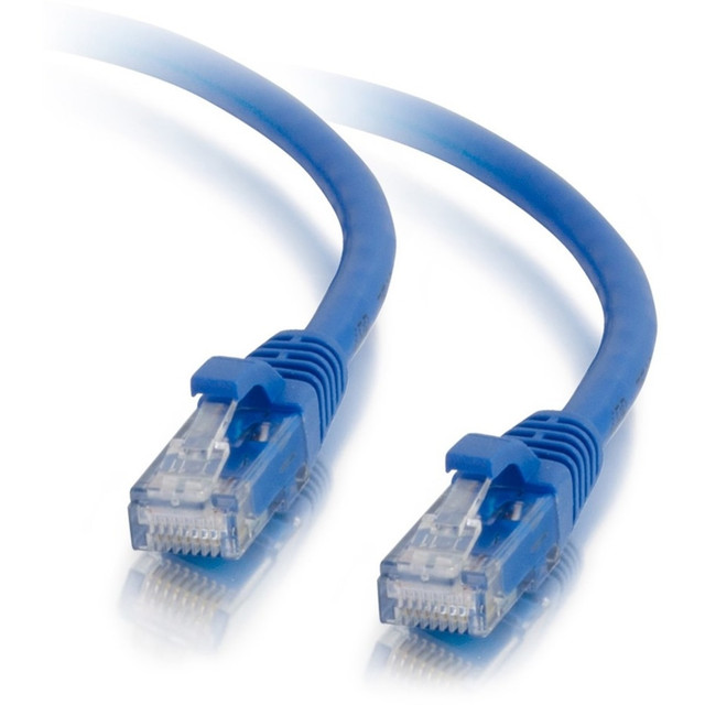 LASTAR INC. 15188 C2G 5ft Cat5e Ethernet Cable - Snagless Unshielded (UTP) - Blue - Category 5e for Network Device - RJ-45 Male - RJ-45 Male - 5ft - Blue