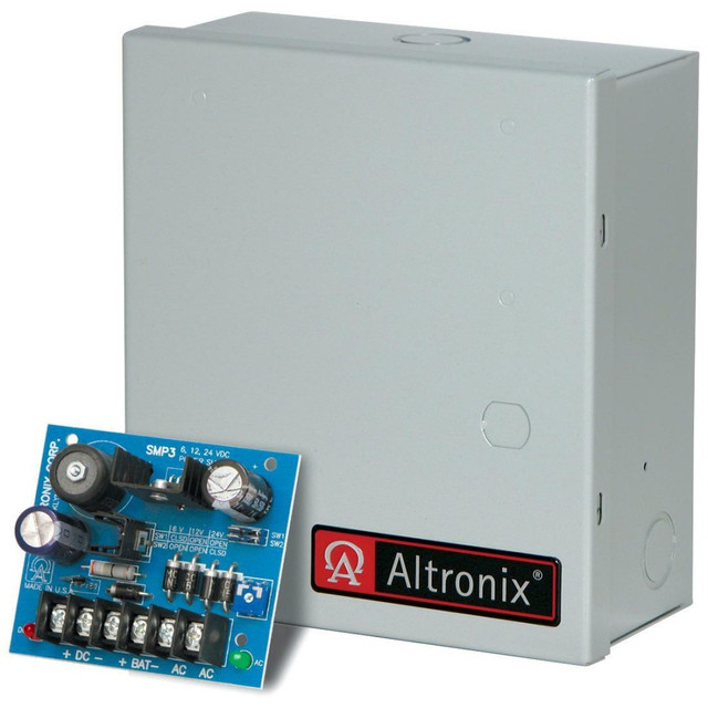 ALTRONIX CORPORATION SMP3E Altronix SMP3E Proprietary Power Supply - 6 V DC, 12 V DC, 24 V DC Output ALTRONIX CORPORATION SMP3E Altronix SMP3E Proprietary Power Supply - 6 V DC, 12 V DC, 24 V DC Output
