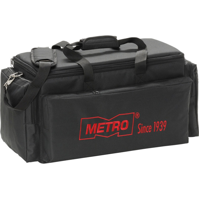 METROPOLITAN VACUUM CLEANER CO MetroVac MVC-420G  Carry All MVC-420G Carrying Case Vacuum Cleaner - Black - Foam Interior Material - Shoulder Strap - 12in Height x 20.5in Width x 10in Depth - 1 Pack