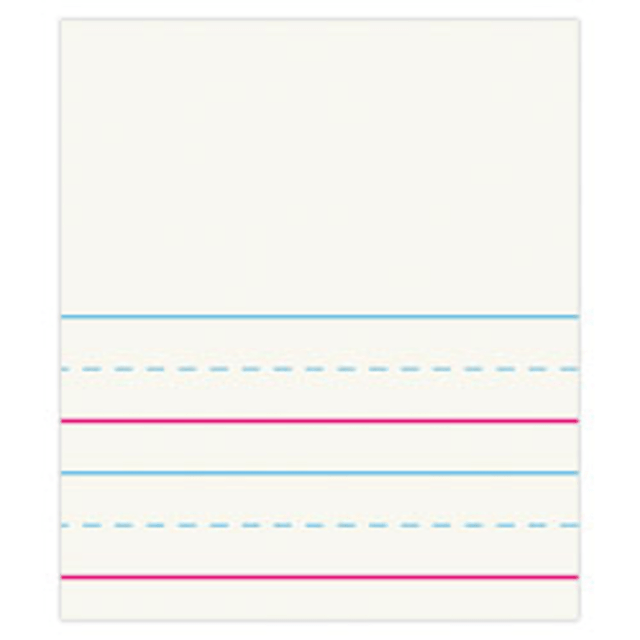 OFFICE DEPOT 1000072-11980 FORAY Red & Blue Ruled Storybook Paper, Conforms To d-Nealian -- Grade K, 4 1/2in Picture Story Heading, 3/4in Ruling, 3/8in Skip Space, 11in x 8 1/2in, Pack of 500 Sheets OFFICE DEPOT 1000072-11980 FORAY Red & Blue Ruled Storybook Paper, Conforms To d-Nealian -- Grade K, 4 1/2in Picture Story Heading, 3/4in Ruling, 3/8in Skip Space, 11in x 8 1/2in, Pack of 500 Sheets