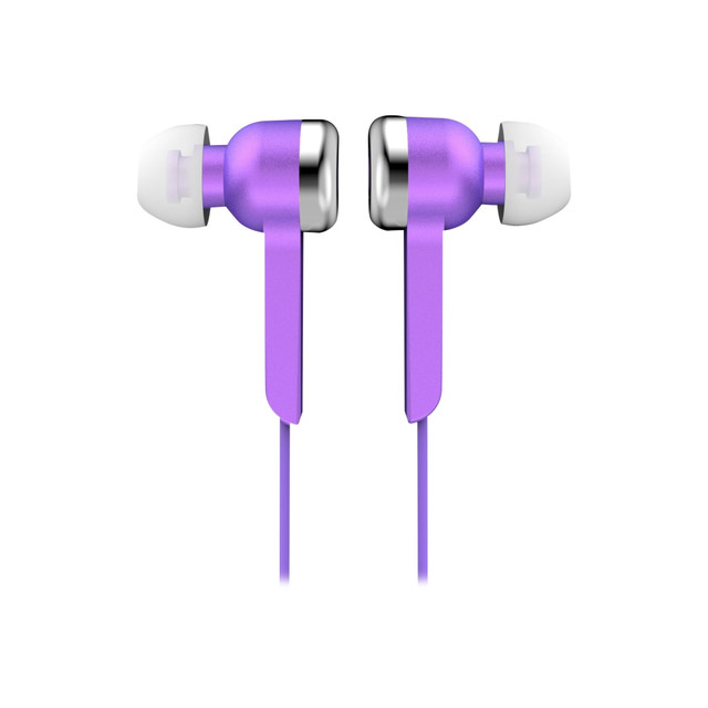 SUPERSONIC INC. IQ Sound IQ-113 PURPLE  IQ-113 - Earphones - in-ear - wired - 3.5 mm jack - purple