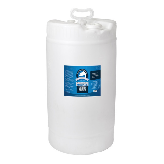 E. BROOKMYER, INC. BG-15D Bare Ground Mag Plus Liquid De-Icer, 15-Gallon Drum