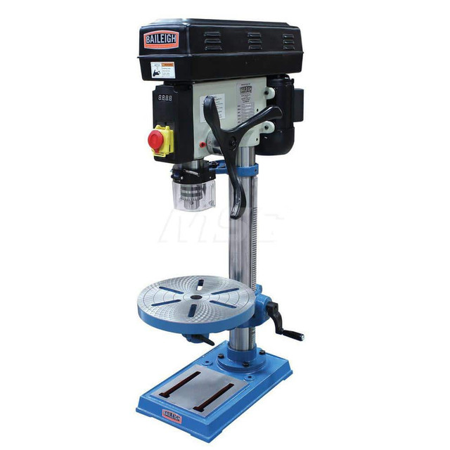 Baileigh 1012078 Bench Top Drill Press: 15" Swing, 0.75 hp, 110 V