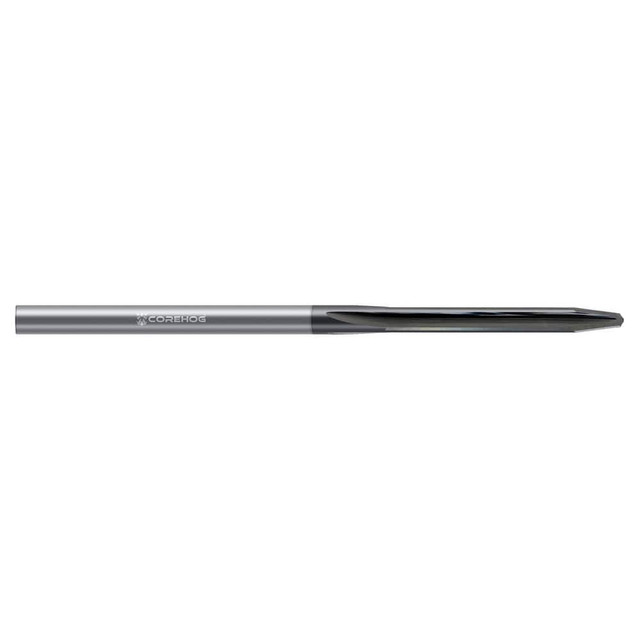 Corehog C18644 Combination Drill & Reamers; Reamer Size (Decimal Inch): 0.1285 ; Reamer Material: Solid Carbide ; Flute Length (Decimal Inch): 1.5000 ; Flute Length (Inch): 1-1/2 ; Shank Type: Cylindrical ; Drill Length Type: Taper Length