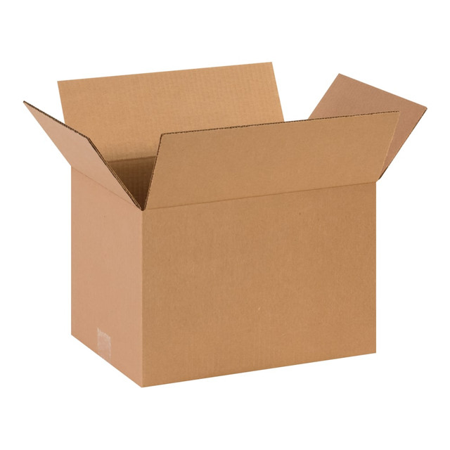 B O X MANAGEMENT, INC. 14109 Partners Brand Corrugated Boxes, 14in x 10in x 9in, Kraft, Pack Of 25