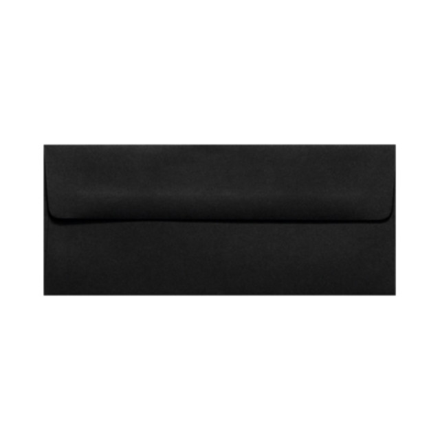 ACTION ENVELOPE F-4560-B-50 LUX #10 Envelopes, Peel & Press Closure, Midnight Black, Pack Of 50 ACTION ENVELOPE F-4560-B-50 LUX #10 Envelopes, Peel & Press Closure, Midnight Black, Pack Of 50