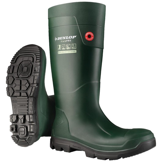 Dunlop Protective Footwear FH6AF33-12 Boots & Shoes; Footwear Type: Work Boot ; Footwear Style: Gumboot ; Gender: Men ; Men's Size: 12 ; Upper Material: Purofort ; Outsole Material: Purofort