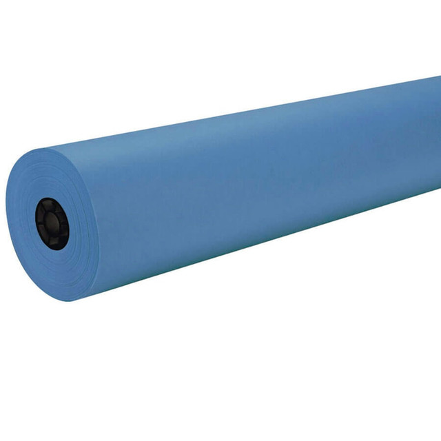 PACON CORPORATION PAC100597 Pacon Tru-Ray Art Paper Roll, 36in x 500ft, Blue