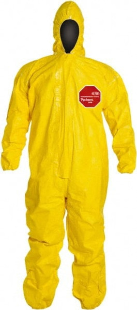 Dupont QC127TYLMD00040 Non-Disposable Rain & Chemical-Resistant Coverall: