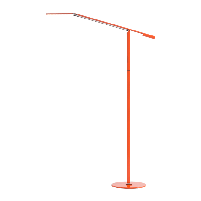 KONCEPT TECHNOLOGIES, INC. ELX-A-W-ORG-FLR Koncept Equo LED Floor Lamp, 56-3/4inH, Warm/Orange