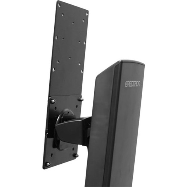 ERGOTRON 97-845  Mounting Bracket for Flat Panel Display - Black - 29.10 lb Load Capacity - 75 x 75, 100 x 100 - VESA Mount Compatible