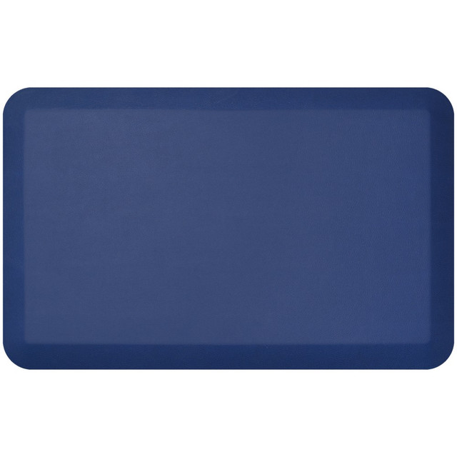 LETs GEL, INC. 106-16-2032-9 GelPro NewLife Designer Comfort Leather Grain Anti-Fatigue Floor Mat, 20in x 32in, Navy LETs GEL, INC. 106-16-2032-9 GelPro NewLife Designer Comfort Leather Grain Anti-Fatigue Floor Mat, 20in x 32in, Navy