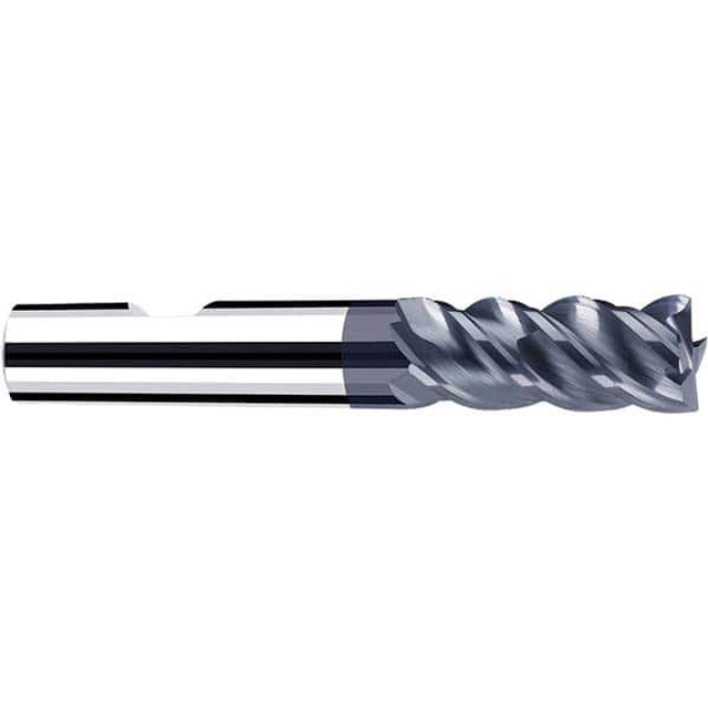 Fraisa P15307220 Square End Mill: 4.00 mm Dia, 8.00 mm LOC, 4 Flute, Solid Carbide