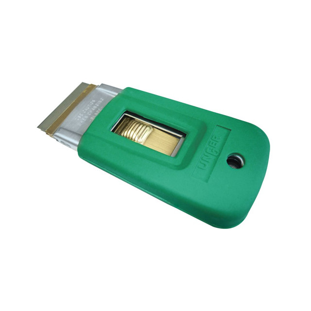 UNGER INDUSTRIAL, LLC SR040 Unger ErgoTec Safety Scraper With Rubber Cover UNGER INDUSTRIAL, LLC SR040 Unger ErgoTec Safety Scraper With Rubber Cover