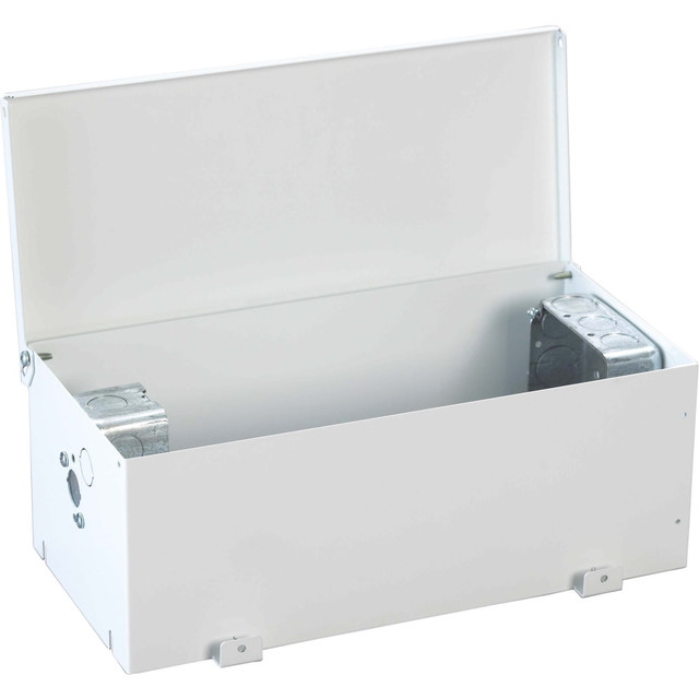 The CMA-470 Plenum Enclosure for Chief Suspended Ceiling is designed to provide convenient storage for your non-plenum rated cables and equipment.