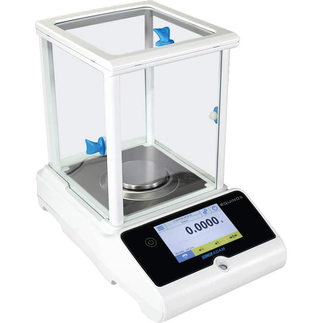 ADAM Equipment EAB 224E Balance Scale: 220 g Capacity, Digital LCD Display, External Calibration