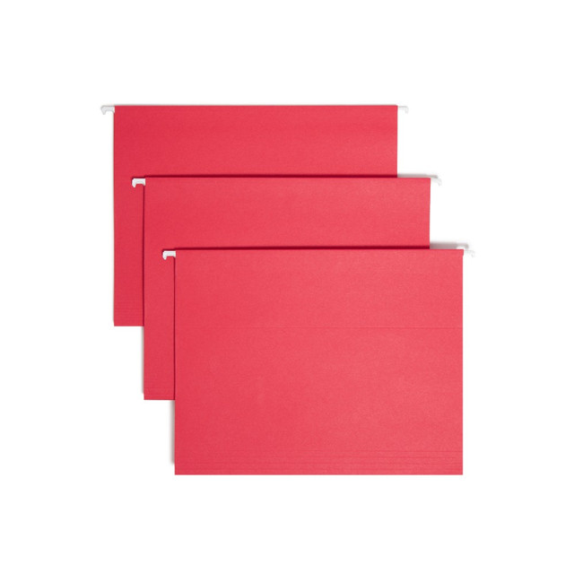 SMEAD MFG CO 64067 Smead Hanging File Folders, Letter Size, Red, Box Of 25 Folders SMEAD MFG CO 64067 Smead Hanging File Folders, Letter Size, Red, Box Of 25 Folders