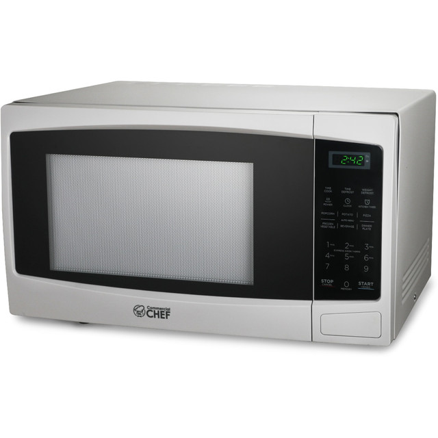 W APPLIANCE COMPANY LLC Commercial Chef CHM11MW  1.1 Cu. Ft. 1000W Countertop Microwave Oven, White