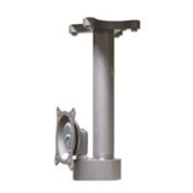 Robust compatibility. With flat panel mount interfaces of 100 x 100 mm and 75 x 75 mm, it ensures a wide range of flat panels can be securely fitted, making it a versatile choice for various display needs.  Versatile mounting. Designed for both landscape and portrait orientations, this ceiling flat panel display mount offers flexibility for displaying content in the most impactful way.  Secure and reliable. Capable of supporting flat panels up to 18 kg, this mounting kit provides a secure and reliable solution for displaying valuable AV equipment without concern for stability.