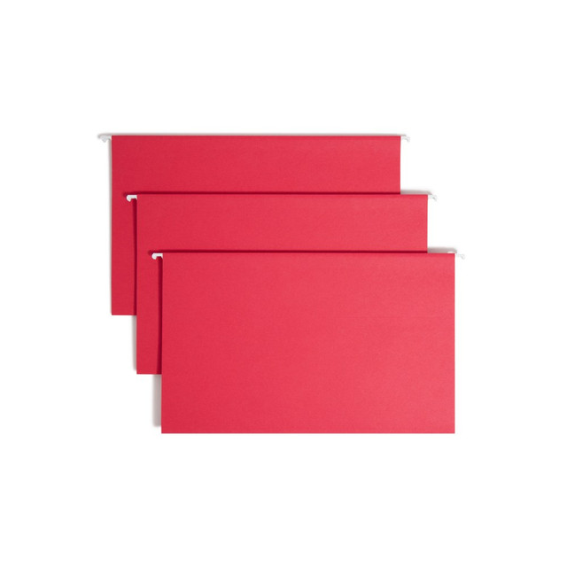 SMEAD MFG CO 64167 Smead Hanging File Folders, Legal Size, Red, Pack Of 25