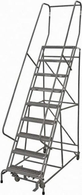 Cotterman D0460096-14 Steel Rolling Ladder: 9 Step