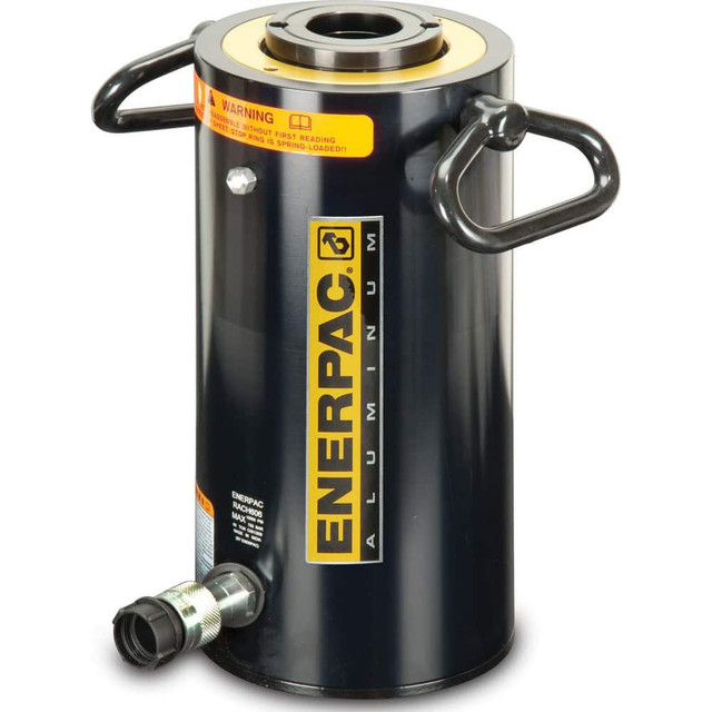 Enerpac RACH604 Portable Hydraulic Cylinders; Actuation: Single Acting ; Load Capacity: 66 ; Stroke Length: 3.94 ; Oil Capacity: 51.69 ; Cylinder Bore Diameter (Decimal Inch): 5.12 ; Cylinder Effective Area: 1