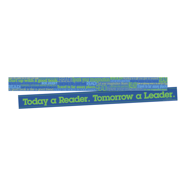 BARKER CREEK PUBLISHING, INC. BC3679 Barker Creek Double-Sided Border Strips, 3in x 35in, Word Wall Read, Set Of 24