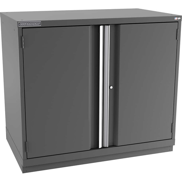 Champion Tool Storage E18002FDIL-DG Storage Cabinet: 47" Wide, 28-1/2" Deep, 41-3/4" High