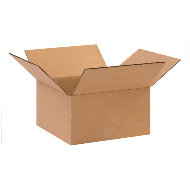 B O X MANAGEMENT, INC. 10105 Partners Brand Flat Corrugated Boxes, 10in x 10in x 5in, Kraft, Pack Of 25 B O X MANAGEMENT, INC. 10105 Partners Brand Flat Corrugated Boxes, 10in x 10in x 5in, Kraft, Pack Of 25
