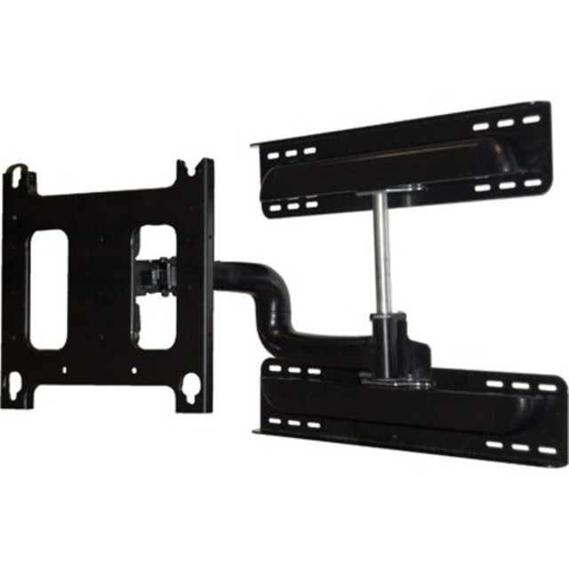 CHIEF MFG INC Chief PWRSKUB  Large 25in Single Arm Extension Wall Mount - For Displays 32-65in - Black - 100 lb - Black