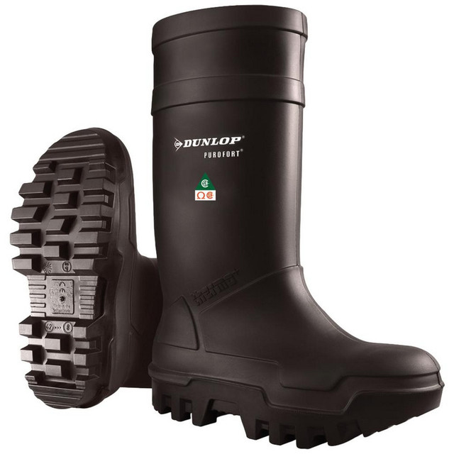 Dunlop Protective Footwear EC02A33-10 Boots & Shoes; Footwear Type: Work Boot ; Footwear Style: Gumboot ; Gender: Men ; Men's Size: 10 ; Upper Material: Purofort ; Outsole Material: Purofort