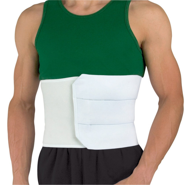 MABIS HEALTHCARE, INC. 632-6204-1924 DMI 3-Panel Abdominal Binder, 9in, White