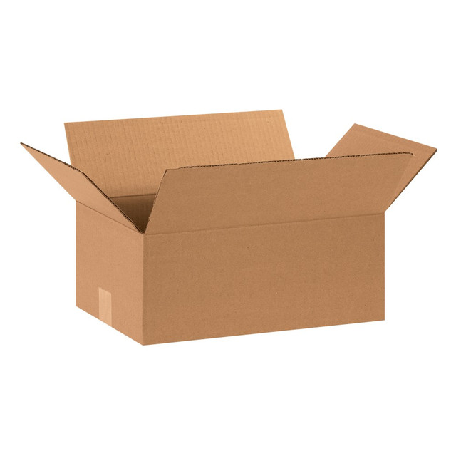 B O X MANAGEMENT, INC. 15106 Partners Brand Corrugated Boxes, 15in x 10in x 6in, Kraft, Pack Of 25 B O X MANAGEMENT, INC. 15106 Partners Brand Corrugated Boxes, 15in x 10in x 6in, Kraft, Pack Of 25