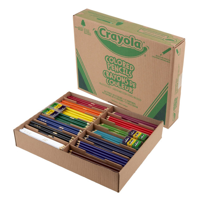 CRAYOLA LLC 68-8462 Crayola Classpack Color Pencils, Set Of 462