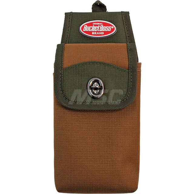 Bucket Boss 54185 Tool Pouch: 1 Pocket, Polyester, Brown