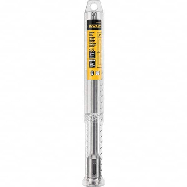 DeWALT DWA54100 Rebar Cutter Drill Bits; Drill Bit Size: 1in ; Overall Length: 12in ; Shank Diameter: 0.5in ; Flute Length: 0in ; Tool Material: Carbide ; Removable Shank: No