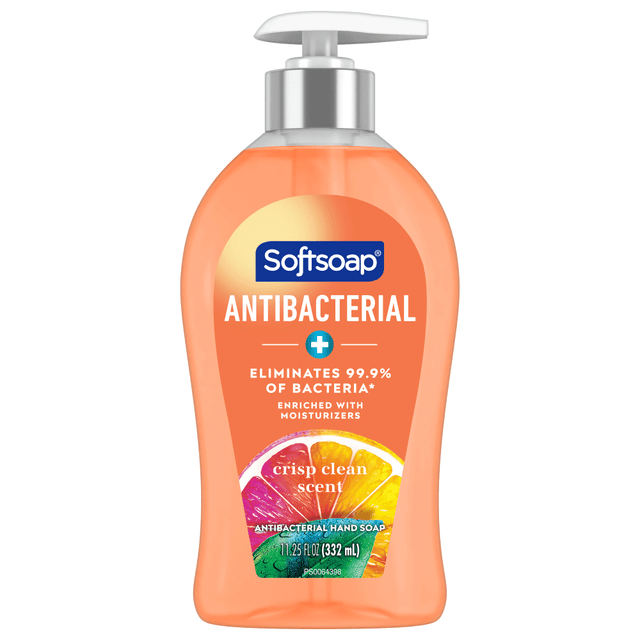 COLGATE-PALMOLIVE,IPD CPC03562 Softsoap Liquid Hand Soap, Crisp Clean Scent, 11.25 Oz Bottle