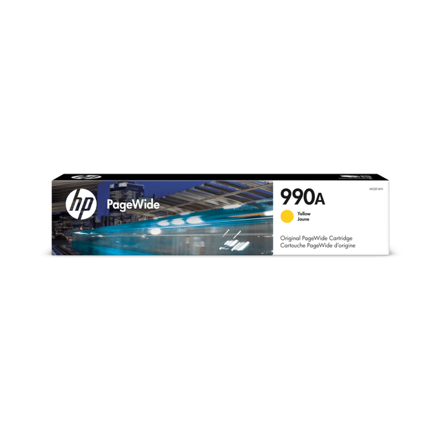 HP INC. M0J81AN HP 990A PageWide Yellow Ink Cartridge, M0J81AN