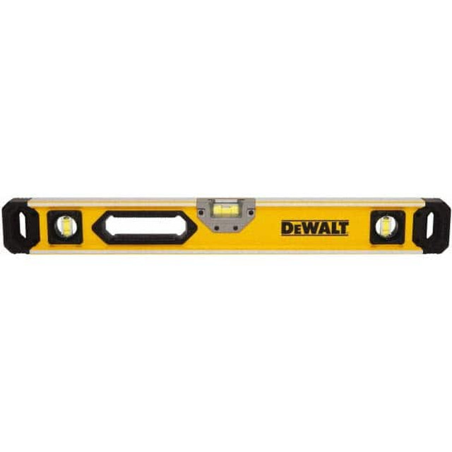 DeWALT DWHT43025 Magnetic 24" Long 3 Vial Box Beam Level