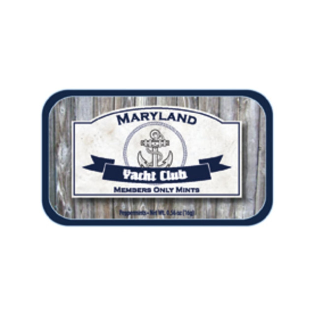 AMUSEMINTS, LLC MTRT1909FN AmuseMints Destination Mint Candy, Maryland Yacht Club,0.56 Oz, Pack Of 24