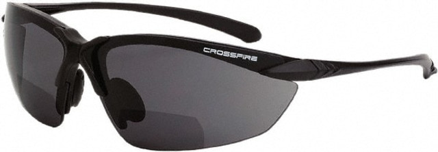 CrossFire 92415 Magnifying Safety Glasses: +1.5, Clear Lenses, Scratch Resistant