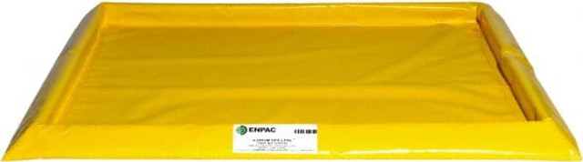 Enpac 5760-YE Collapsible Pallets; Drum Configuration: 2x2 ; Spill Capacity: 29.0 ; Overall Length: 48; 4.0 ; Overall Height: 3 ; Standards: EPA; NPDES; SPCC